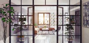 Cloison verrière (Caen 14000)