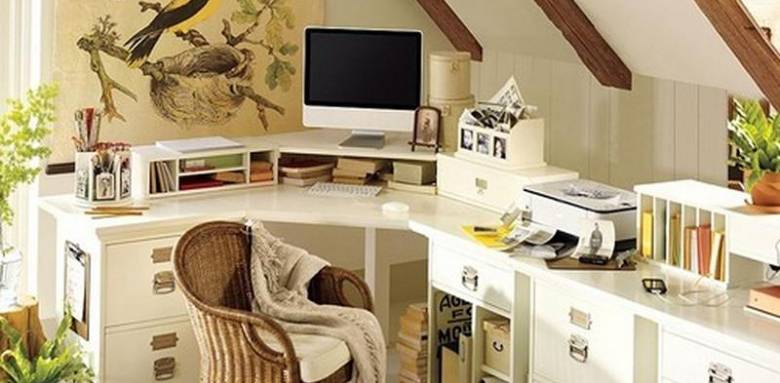 Bureau esprit vintage