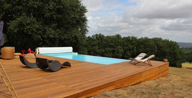 Piscine à débordement - Bouc-Bel-Air 13