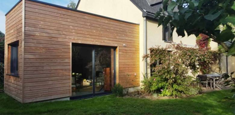 Extension de maison en bois - Bouc-Bel-Air (13)