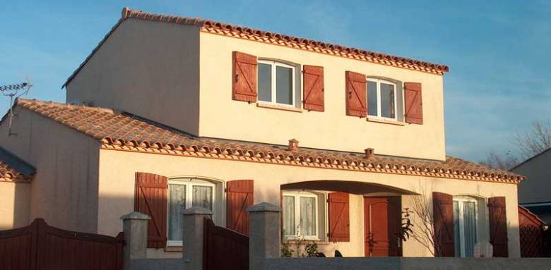 Surélévation de maison maçonné avant/arrière maison individuelle -