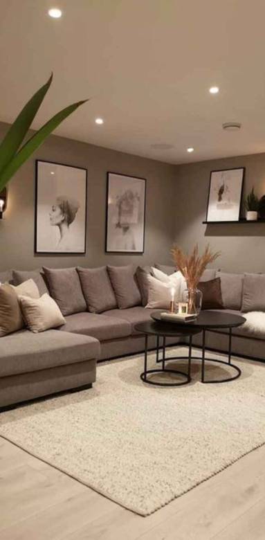 Espace salon cocooning