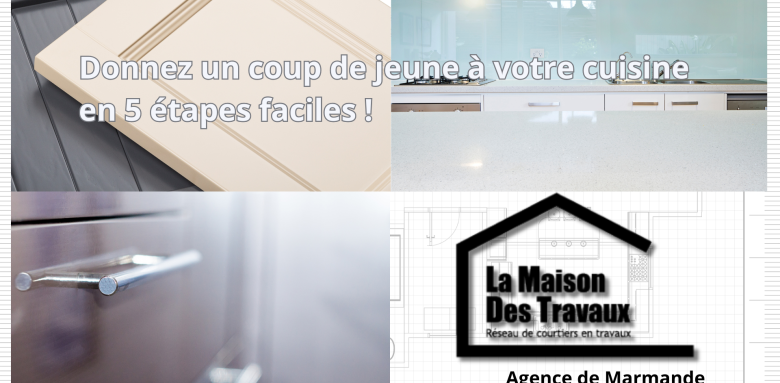 Donnez un coup de jeune à votre cuisine en 5 étapes faciles !