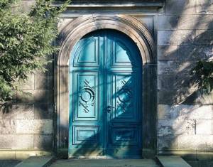 Aménagement d'un coin entrée dans salon - Marigny-le-Lozon 50570