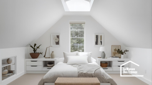 Chambre parentale combles Strasbourg 