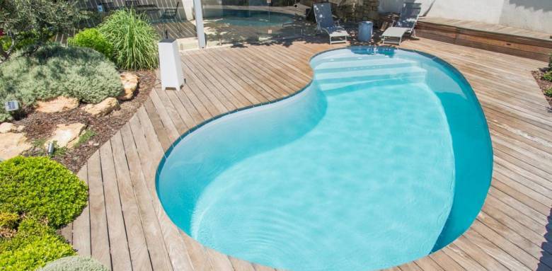 Piscine à coque a Anglet