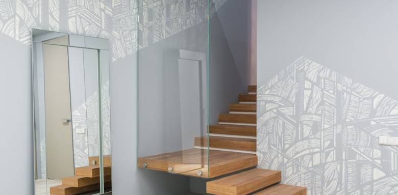 Le verre et le bois, mariage très chic 