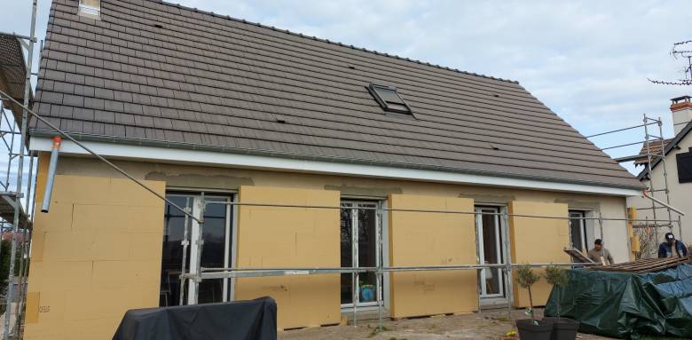 ITE en laine de bois