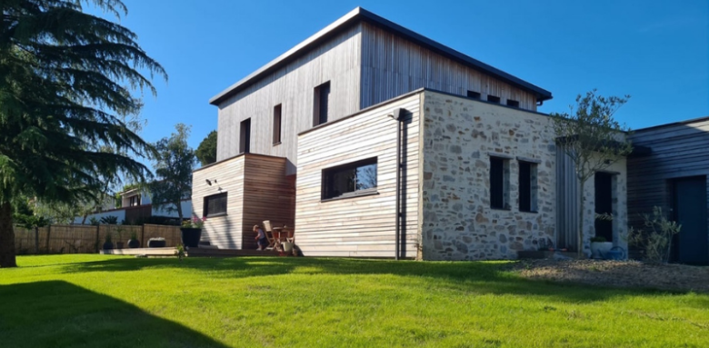 Maison bardage bois