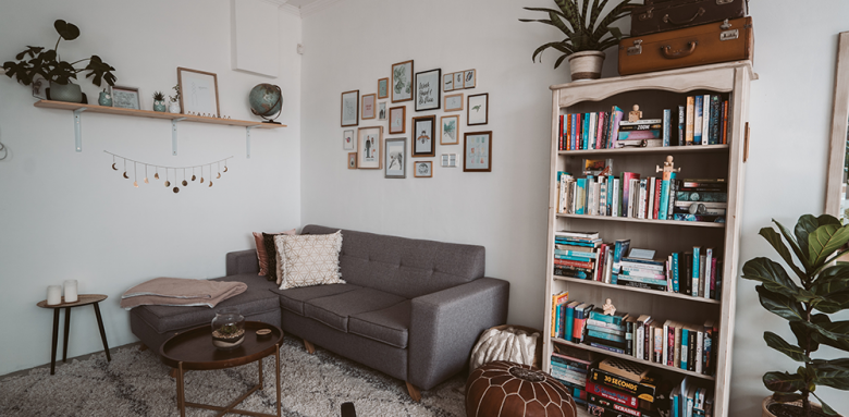 Aménagement pièce de vie rectangulaire Mérignac