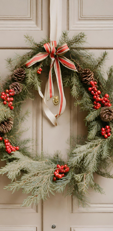  Couronnes Rustiques DIY Noël