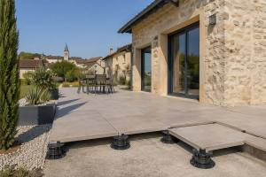 Création de terrasse sur plots réglables - Bourg-en-Bresse Ambérieu-en-Bugey Meximieux 01