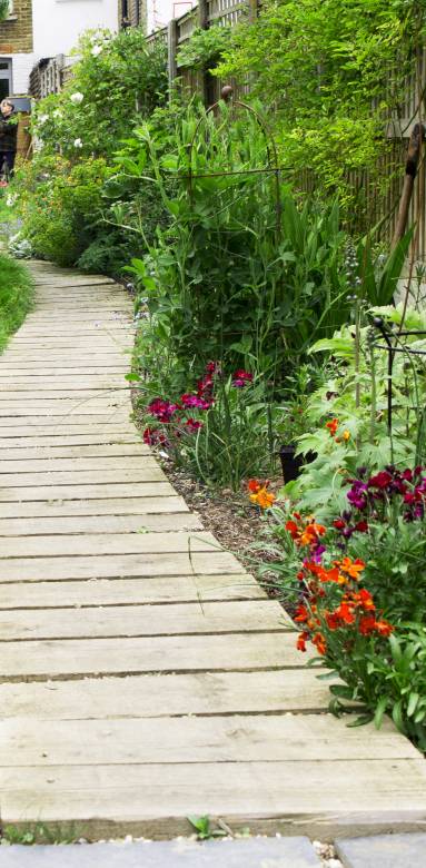 allée entrée maison