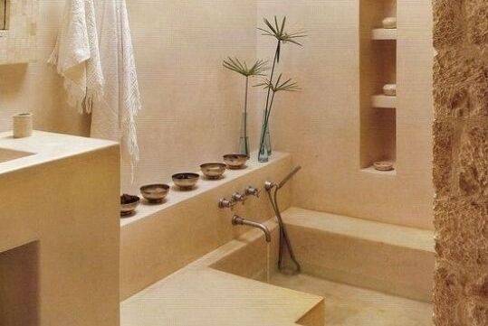 tadelakt en salle de bain