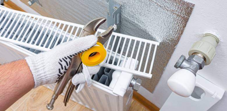 écran réflecteur de radiateur