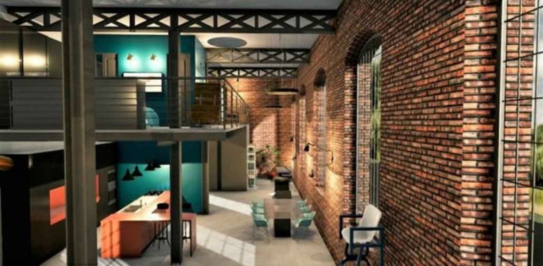 Loft avec vue mezzanine