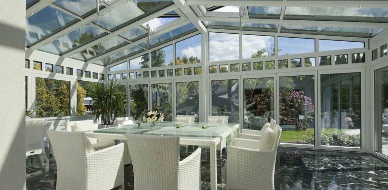 Véranda en ossature en PVC