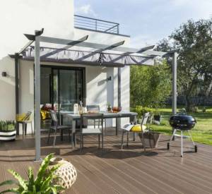 Terrasse en composite dans le Calvados