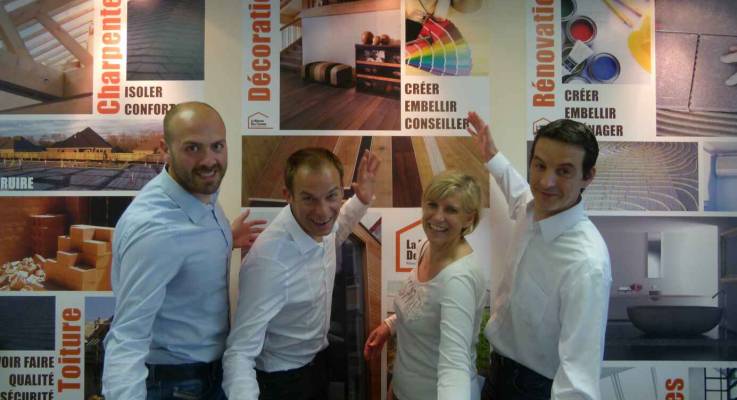 4 nouveaux franchisés à La Maison Des Travaux