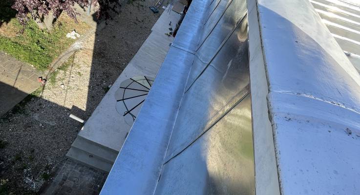 Rénovation de la couverture en zinc (Essonne)