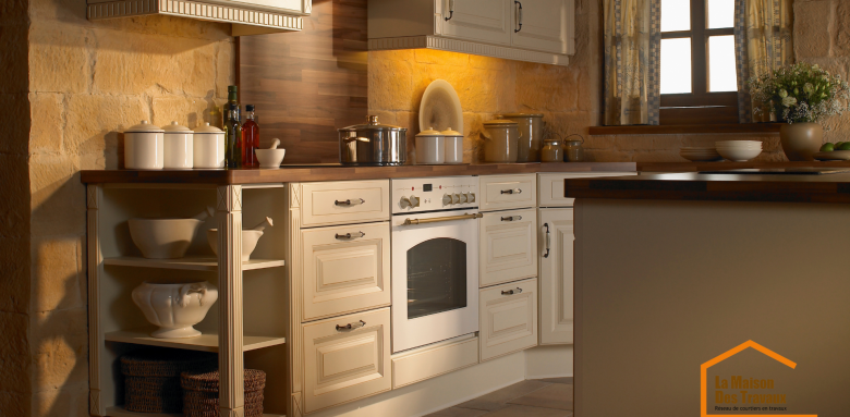Rénovation cuisine rustique Albi
