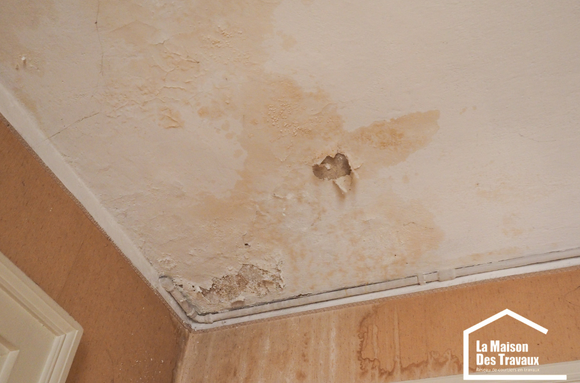 Plafond humides et moisis
