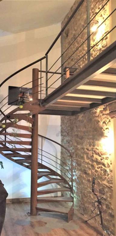 Escalier La Maison des Travaux Lyon 9