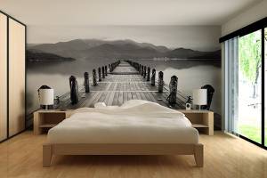 Chambre à coucher - fond panoramique