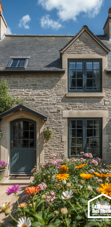 Rénovation d'une maison de caractère à Sarzeau