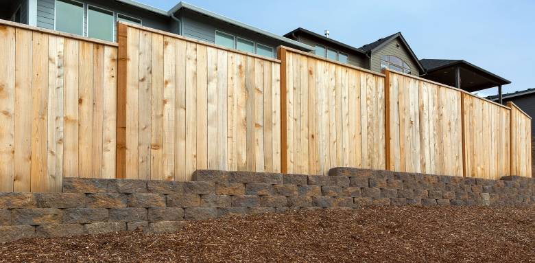 Construction de la clôture