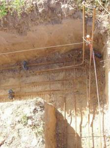 Illustration d’une construction après terrassement 