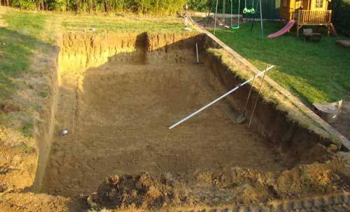 Terrassement de piscine