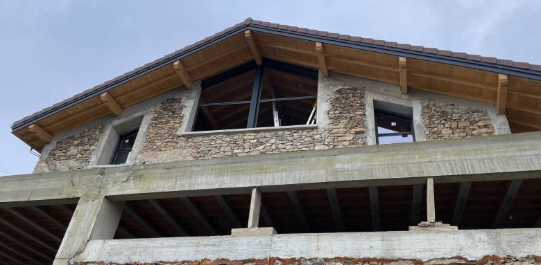 Rénovation de toiture à Goncelin 