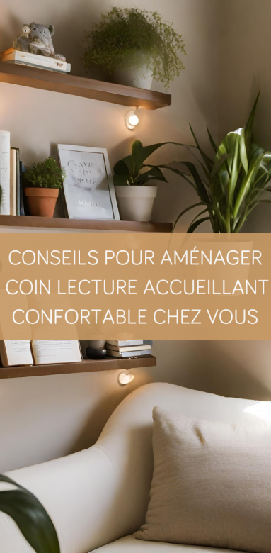 Conseils pour aménager un coin lecture accueillant et confortable chez vous