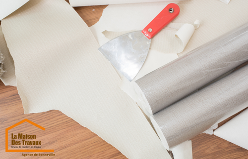 Papier peint spatule