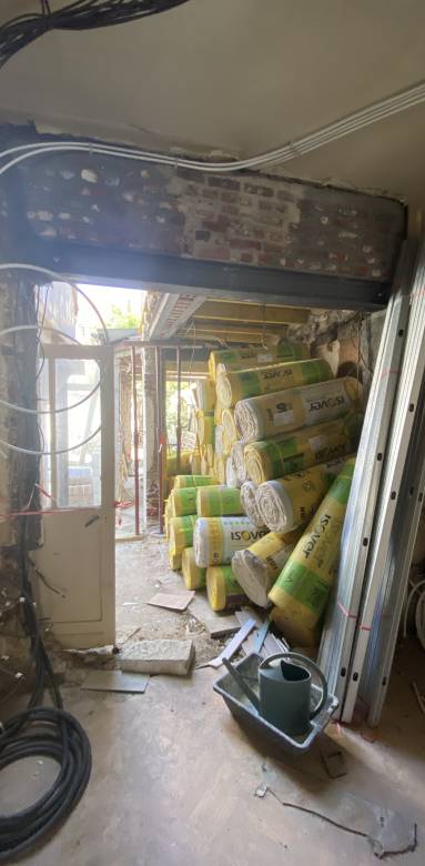 Ouverture murs porteurs sur cuisine 