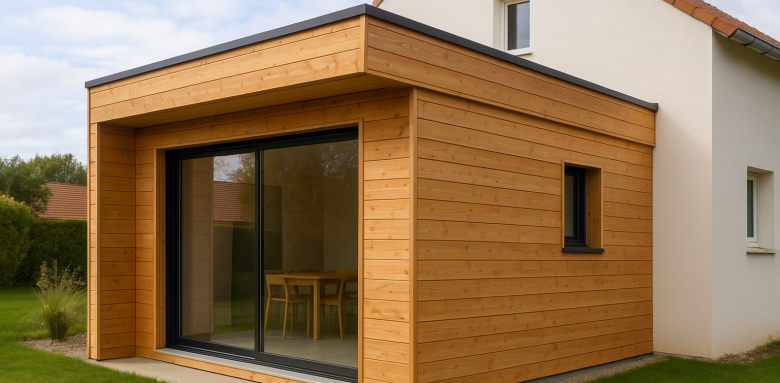 extension en bois