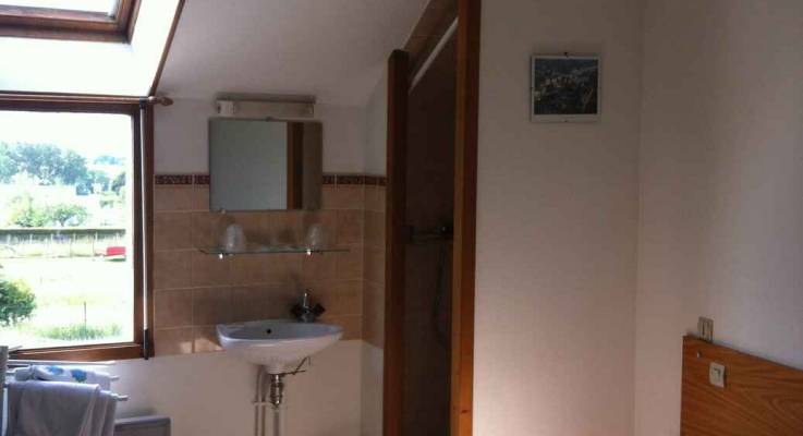 Chambres d'hôtel avant travaux, Pontorson (50)