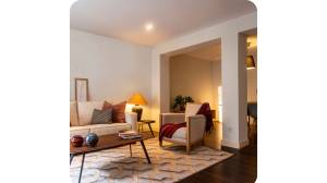 Un double séjour est une configuration de pièce dans une maison ou un appartement  sur Villers-Bocage 14310