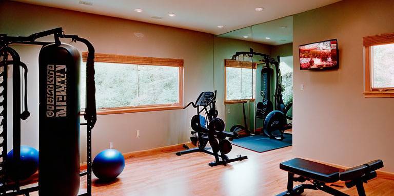 Photo créée par IA Salle de sport 2