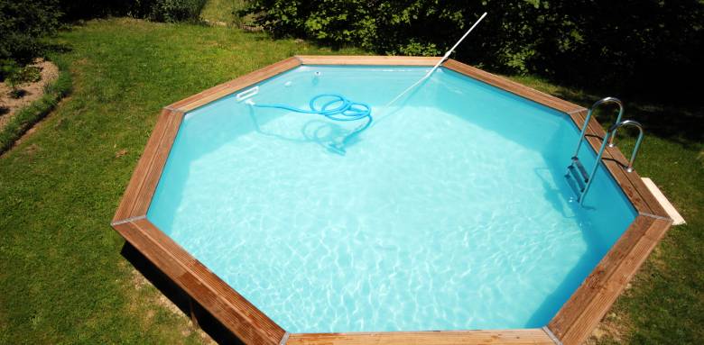 Construction d'une piscine semi-enterrée - Cholet 49