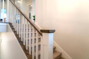 une rampe d'escalier à Clamart