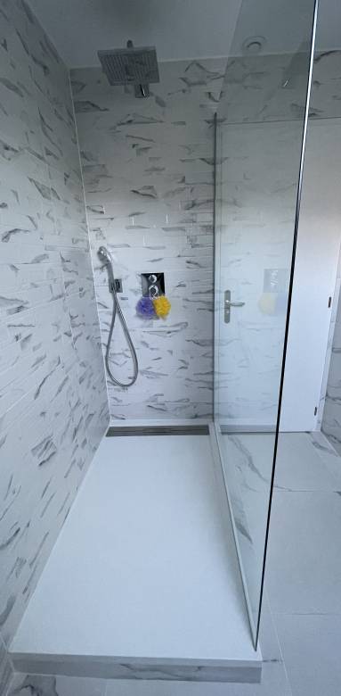 bonde douche ultra- discrète