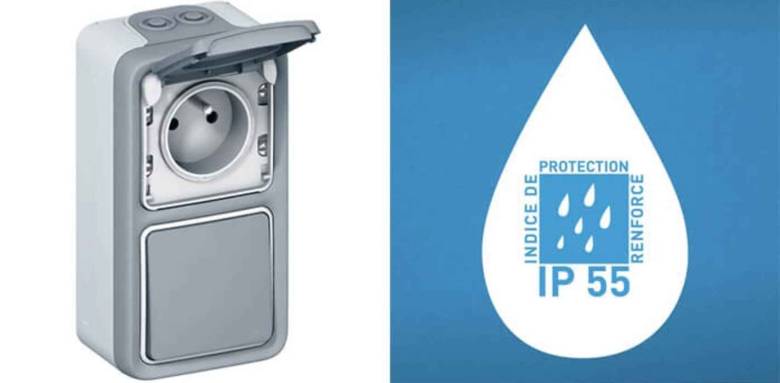 Prises et interrupteurs étanches