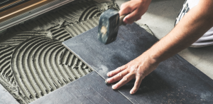 Pose de carrelage