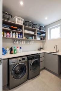 Aménagez une buanderie dans votre garage