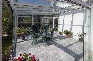 aménagement d'un jardin d'hiver - La Maison Des Travaux  