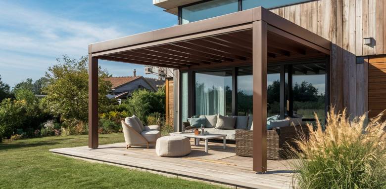 Profitez pleinement de sa terrasse à Deauville grâce à une pergola sur-mesure
