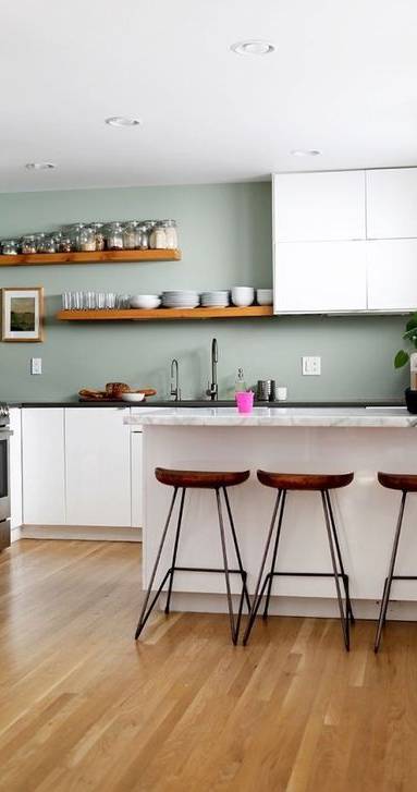 Travaux de peinture décorative dans la cuisine - Bouc-Bel-Air 13