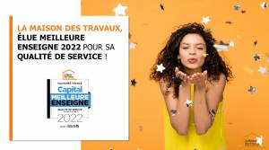 Meilleure enseigne 2022 courtier en travaux